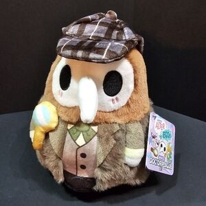 Alter Egos Plague Doctor Detective 7" Plush Owl NWT